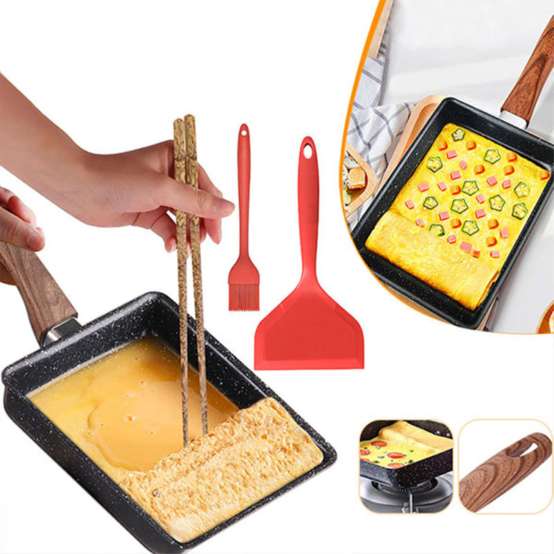 Cast Iron Tetsubin - مقلاة عجة يابانية من تاماغوياكي، مقلاة