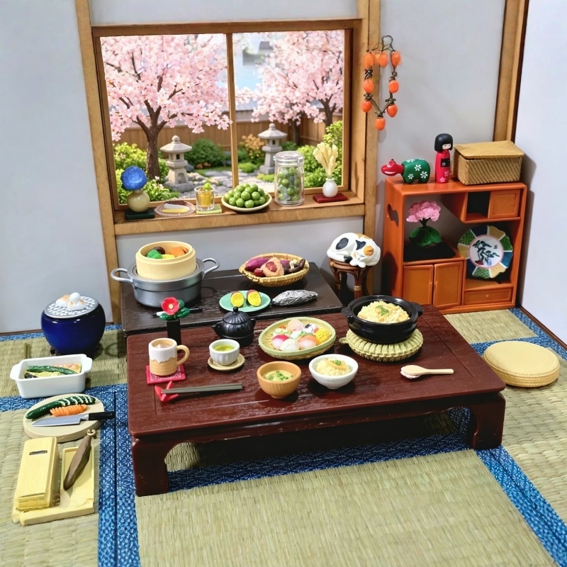 Japanese Lifestyle Goods - متوفر في المخزون أصلي RE-MENT ألعاب