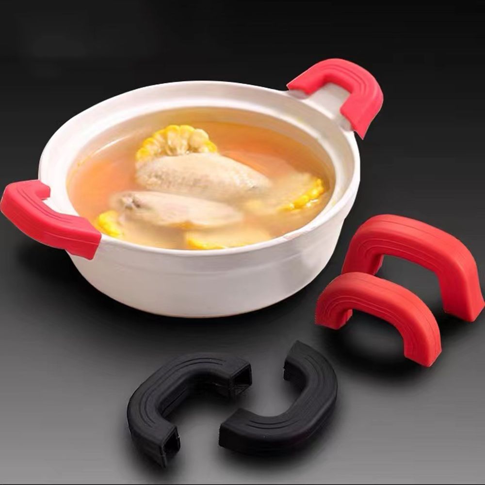 Cast Iron Tetsubin - 2 قطعة غطاء سيليكون مكافحة تحرق