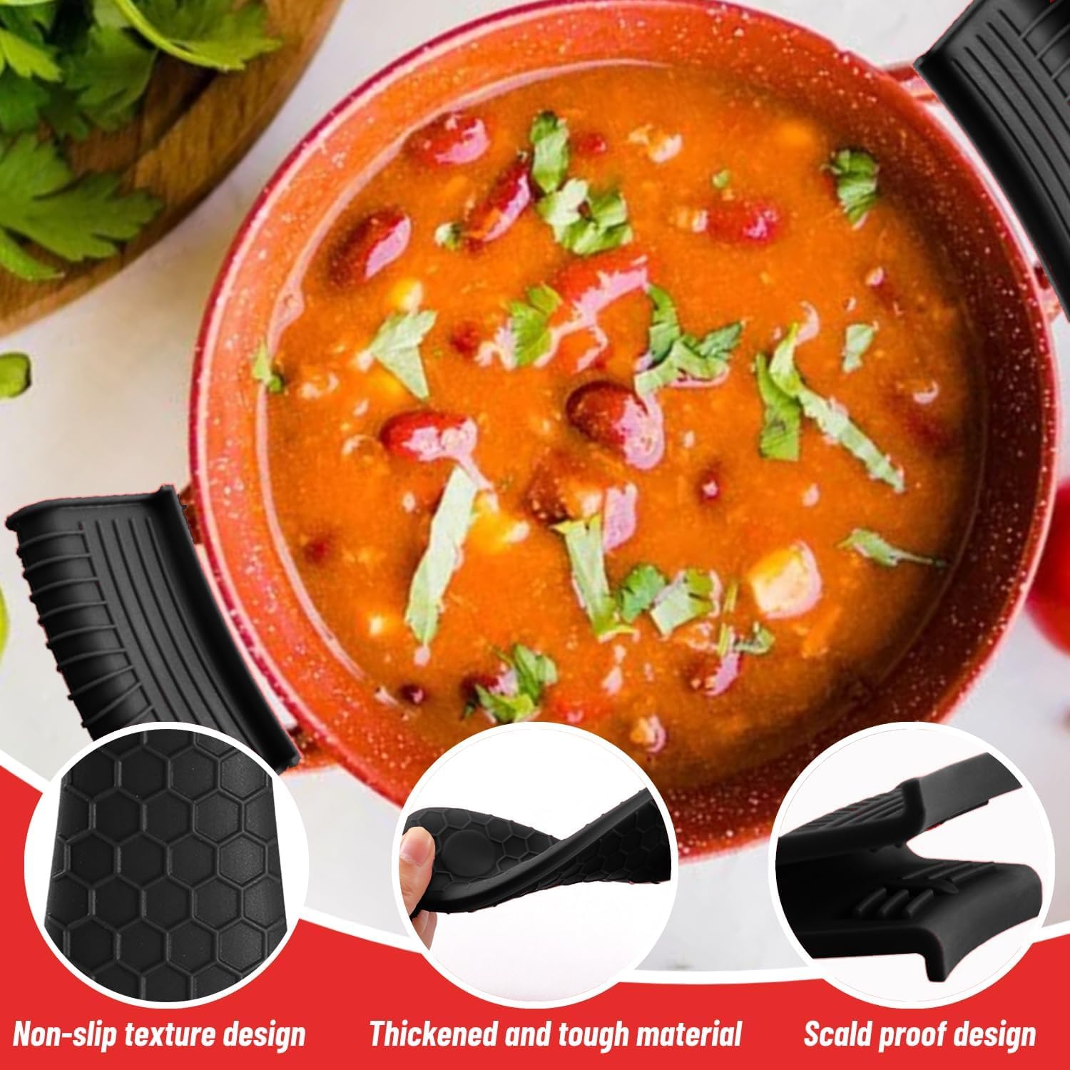 أغطية مقابض مقاومة للحرارة من  - مراجعة Cast Iron Tetsubin وسعره