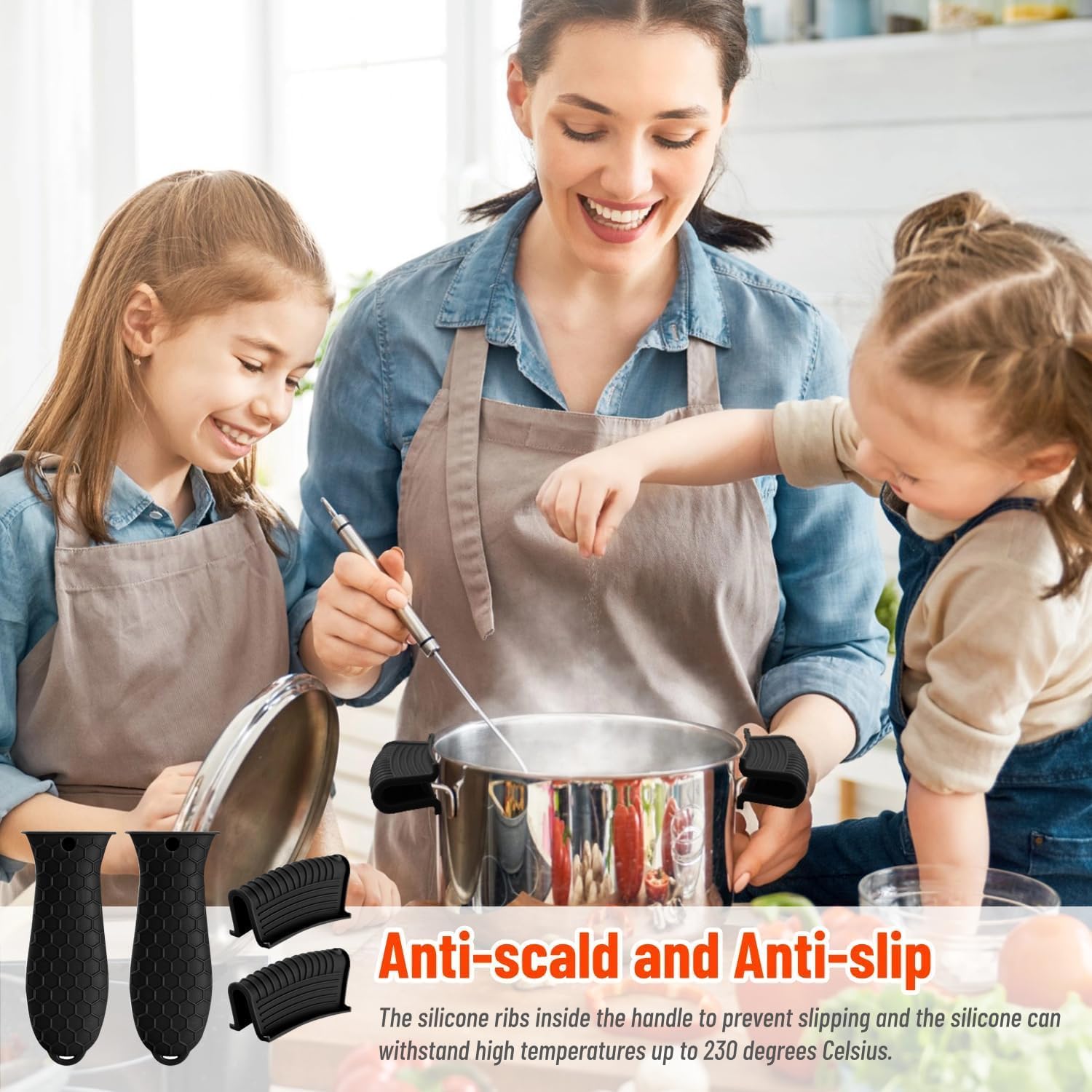 أغطية مقابض مقاومة للحرارة من  - مراجعة Cast Iron Tetsubin وسعره