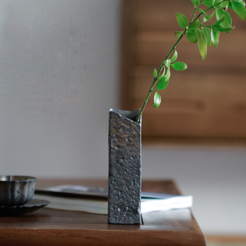 الكورية نمط مجردة ايكيبانا الس - مراجعة Ikebana Vase Kenzan وسعره
