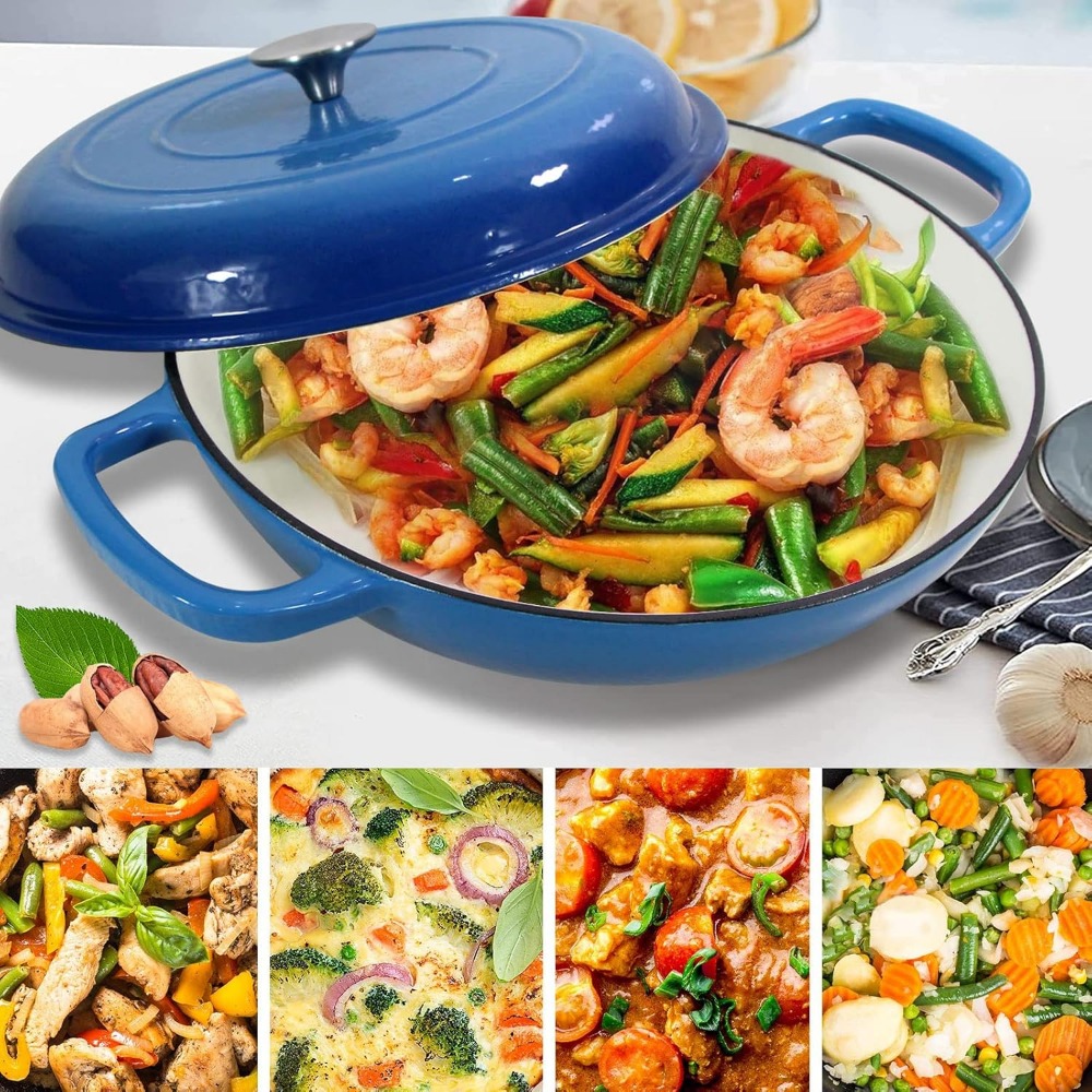 4.5L وعاء حساء الفرن الهولندي  - مراجعة Cast Iron Tetsubin وسعره