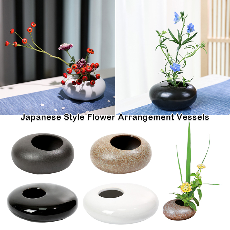 إناء ترتيب زهور إيكيبانا على ا - مراجعة Ikebana Vase Kenzan وسعره
